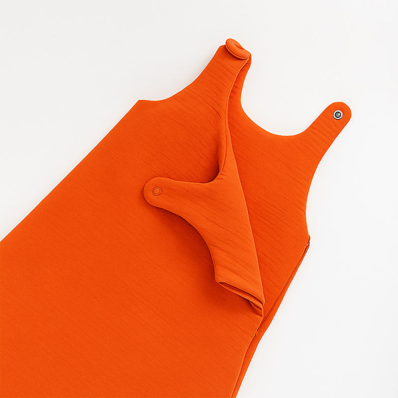 Vintersovepose i økologisk bomuld med blødt fyld – jordbærfarvet – Papate