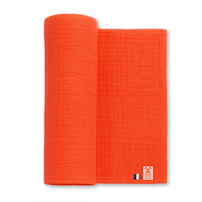 Stor stofble i økologisk bomuld – blød, åndbar og fremstillet i Frankrig