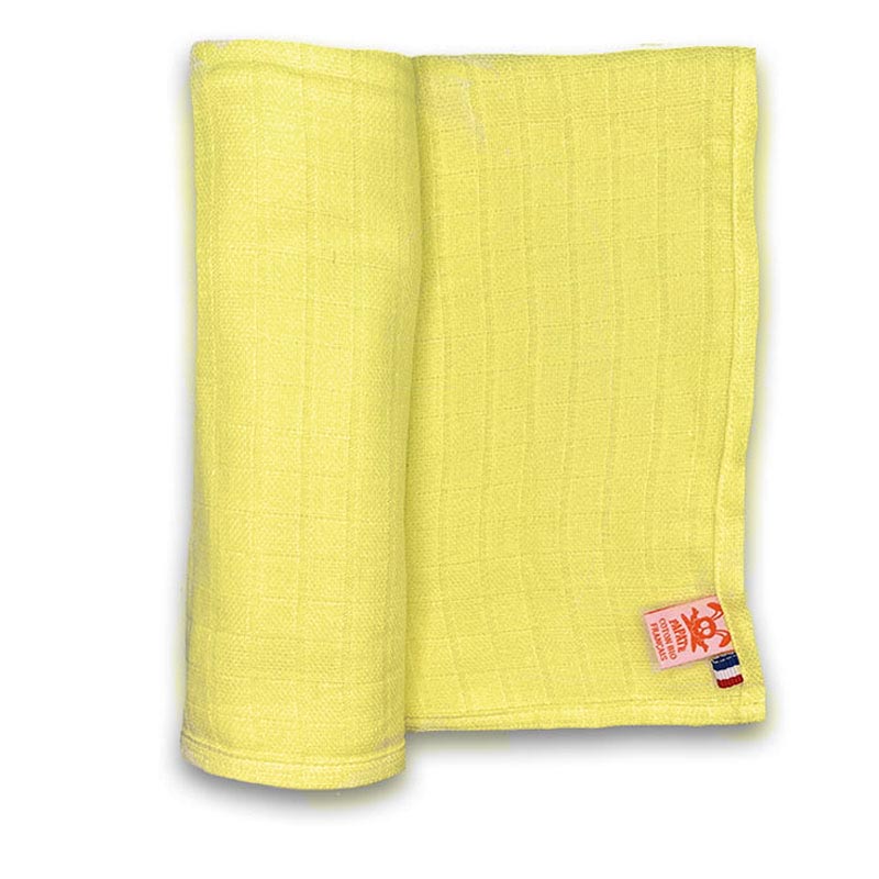 Stor stofble i økologisk bomuld – blød, åndbar og fremstillet i Frankrig