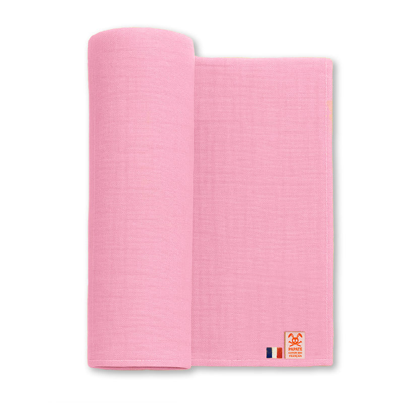 Stor stofble i økologisk bomuld – blød, åndbar og fremstillet i Frankrig